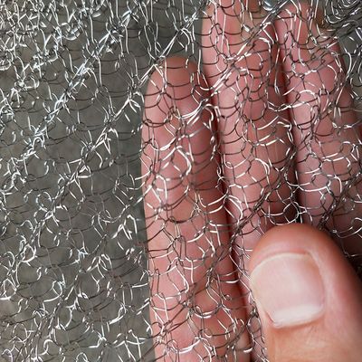 Mist Eliminating Knitted Filter Wire Mesh Gas Liquid Woven